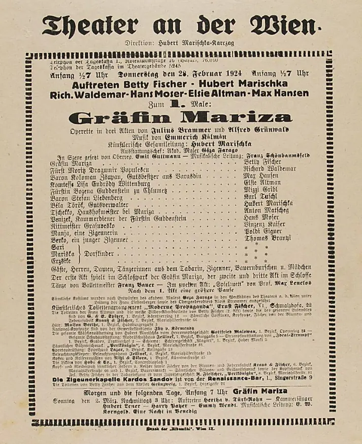 Marica grófnő