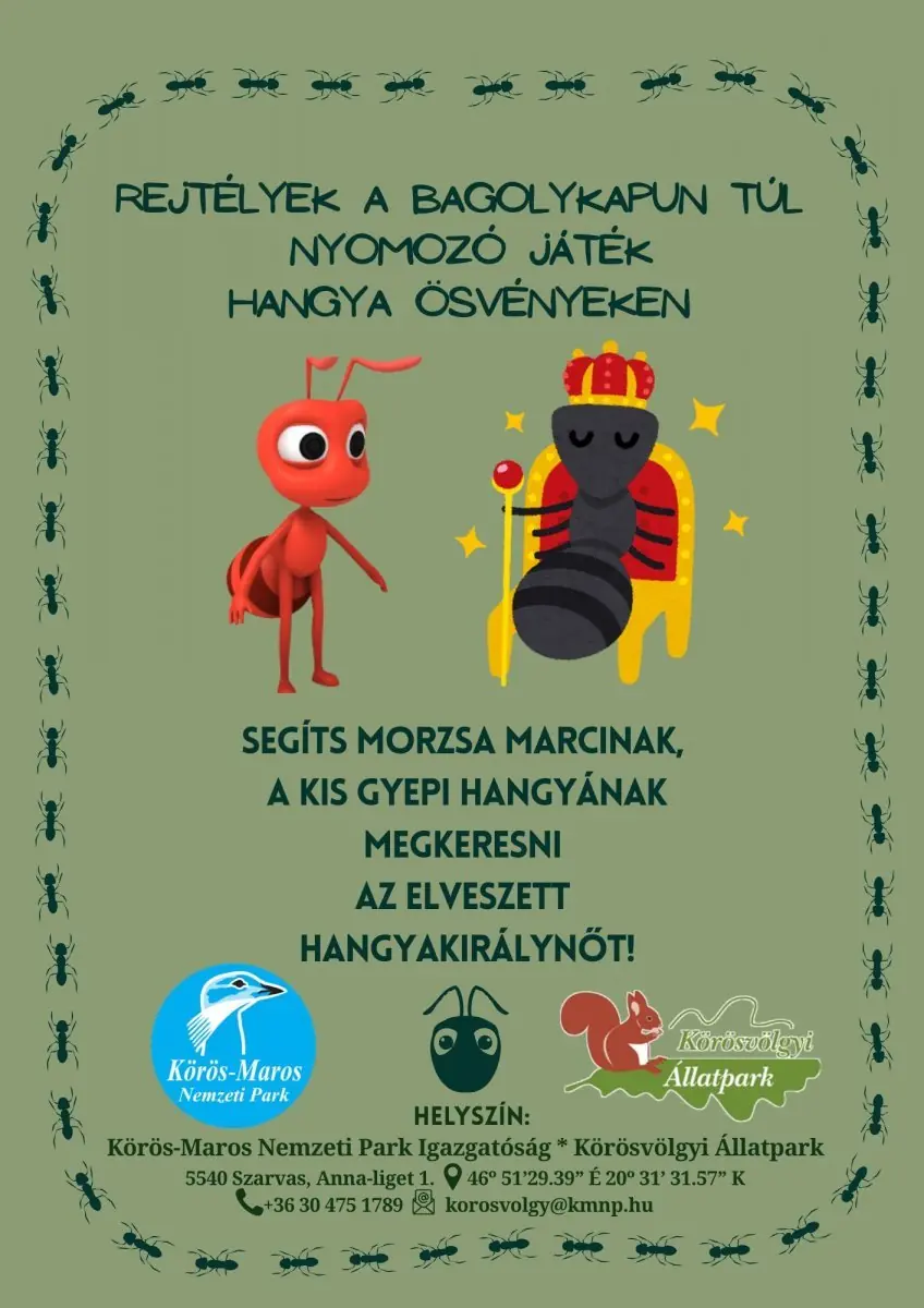 Rejtélyek a Bagolykapun túl - Nyári nyomozó kaland — Körös–maros Nemzeti Park, Budapest