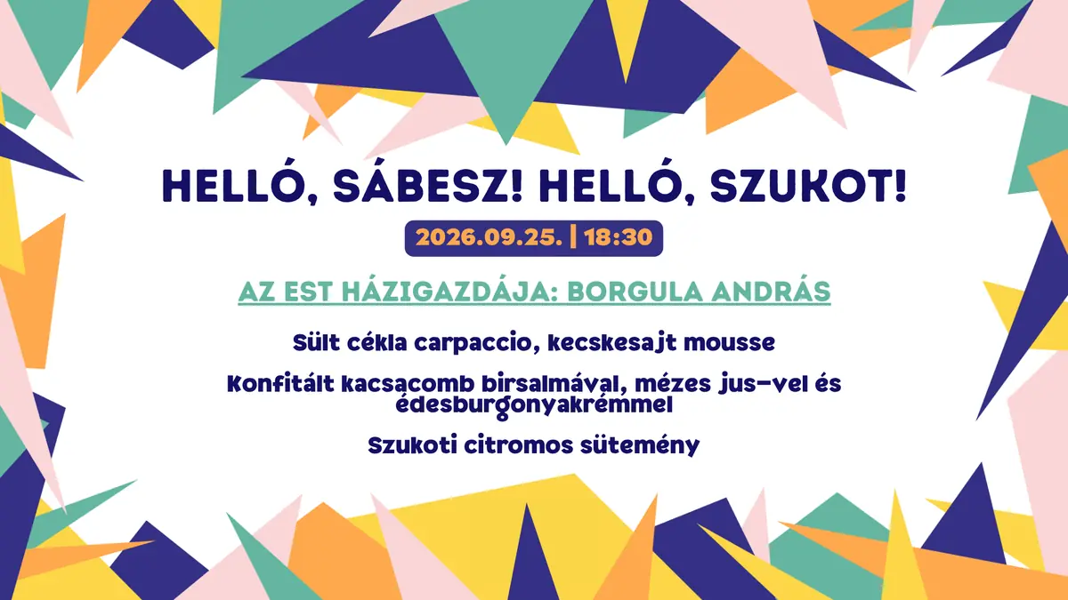 Helló Sábesz! Helló Szukot! · gólem színház és zsidó előadóművészeti központ, Budapest