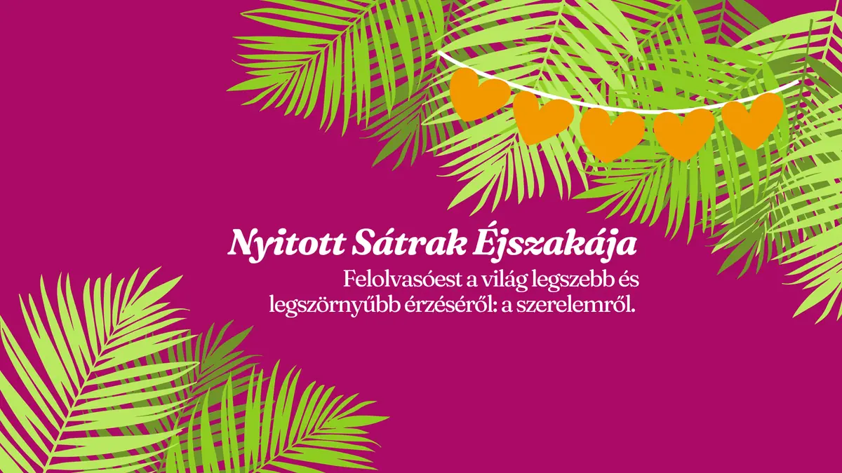 NYITOTT SÁTRAK ÉJSZAKÁJA — gólem színház és zsidó előadóművészeti központ, Budapest