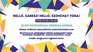 Helló, Sábesz! Helló, Szimchat Tora!
