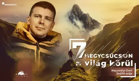 Duma Akadémia: 7 hegycsúcson a világ körül - Neszmélyi Emil előadása — MIXÁT Dumaklub, Budapest