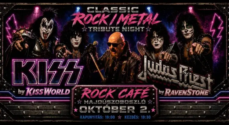 KISS & Judas Priest Tribute Night — Rock Cafe Hajdúszoboszló, Hajdúszoboszló