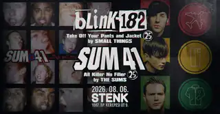 blink-182 by Small Things, Sum41 – The Sums lemezlejátszó koncert