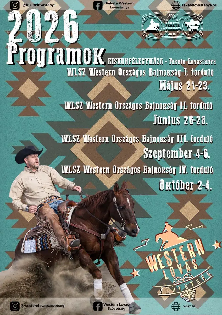 WLSZ Western Országos Bajnokság IV. forduló — Fekete Lovastanya, Kiskunfélegyháza