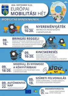 Európai Mobilitási Hét – Bugyi Nagyközségben