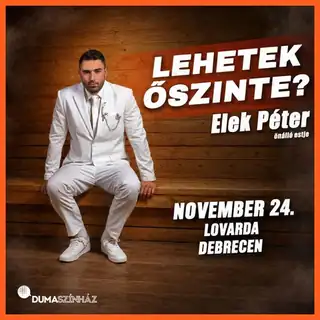 Can I Be Honest? – Péter Elek