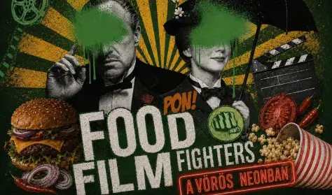 Food Film Fighters / A Grund Színház improvizatív filmestje — Vörös Neon Cabaret Színház, Budapest