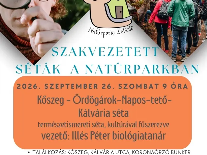 Natúrparki zöldülő séta - Kőszeg Ördögárok-Napos-tető-Kálvária — Kőszeg, Kőszeg
