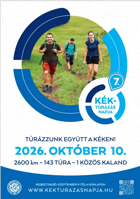 Kéktúrázás Napja 2026 — Sükösd, Sükösd