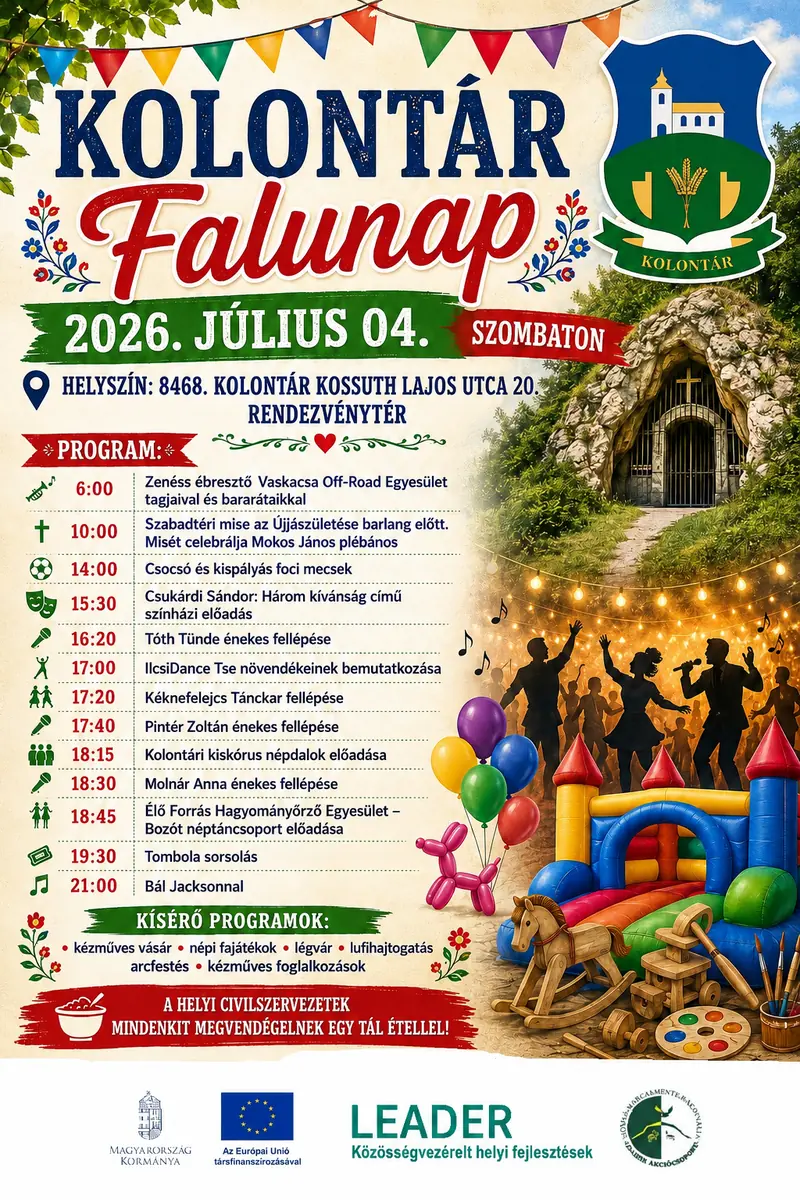 Kolontáron falunap — Magyarpolány, Magyarpolány