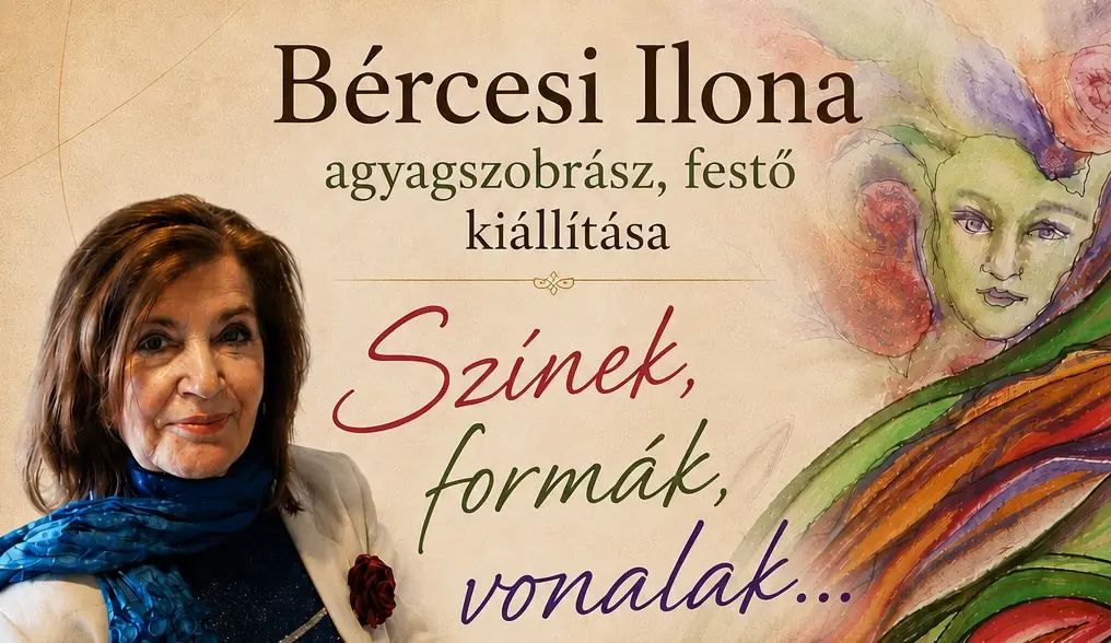 Bércesi Ilona agyagszobrász kiállítása — Herceghalom, Herceghalom