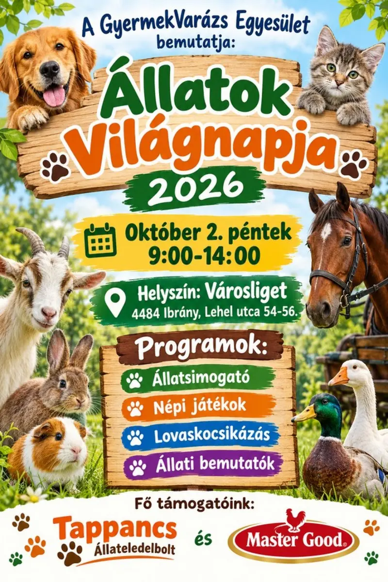 Állatok Világnapja 2026 — Ibrány, Ibrány