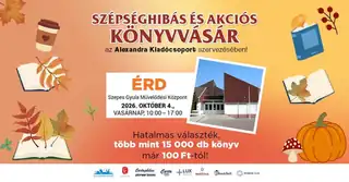 Alexandra szépséghibás és akciós könyvvásár Érden! | Alexandra Kiadócsoport