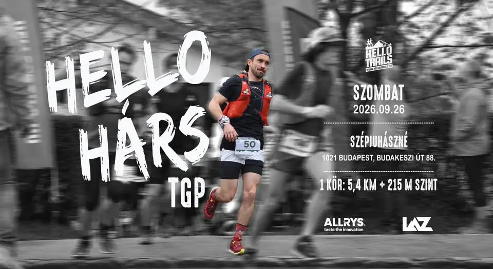HELLO HÁRS TGP 2026 – terepfutó verseny — Szépjuhászné, Budapest