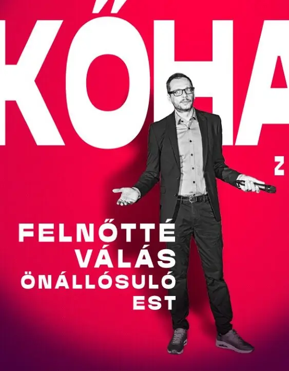 Kőhalmi Zoltán önálló estje Cegléden! — Színházterem, Cegléd