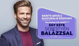 Egy este Sebestyén Balázzsal Szekszárdon!