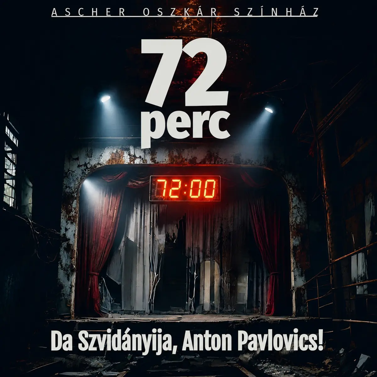 Da Szvidányija, Anton Pavlovics! – Nincs jelen — Ascher Oszkár Színház, Budapest