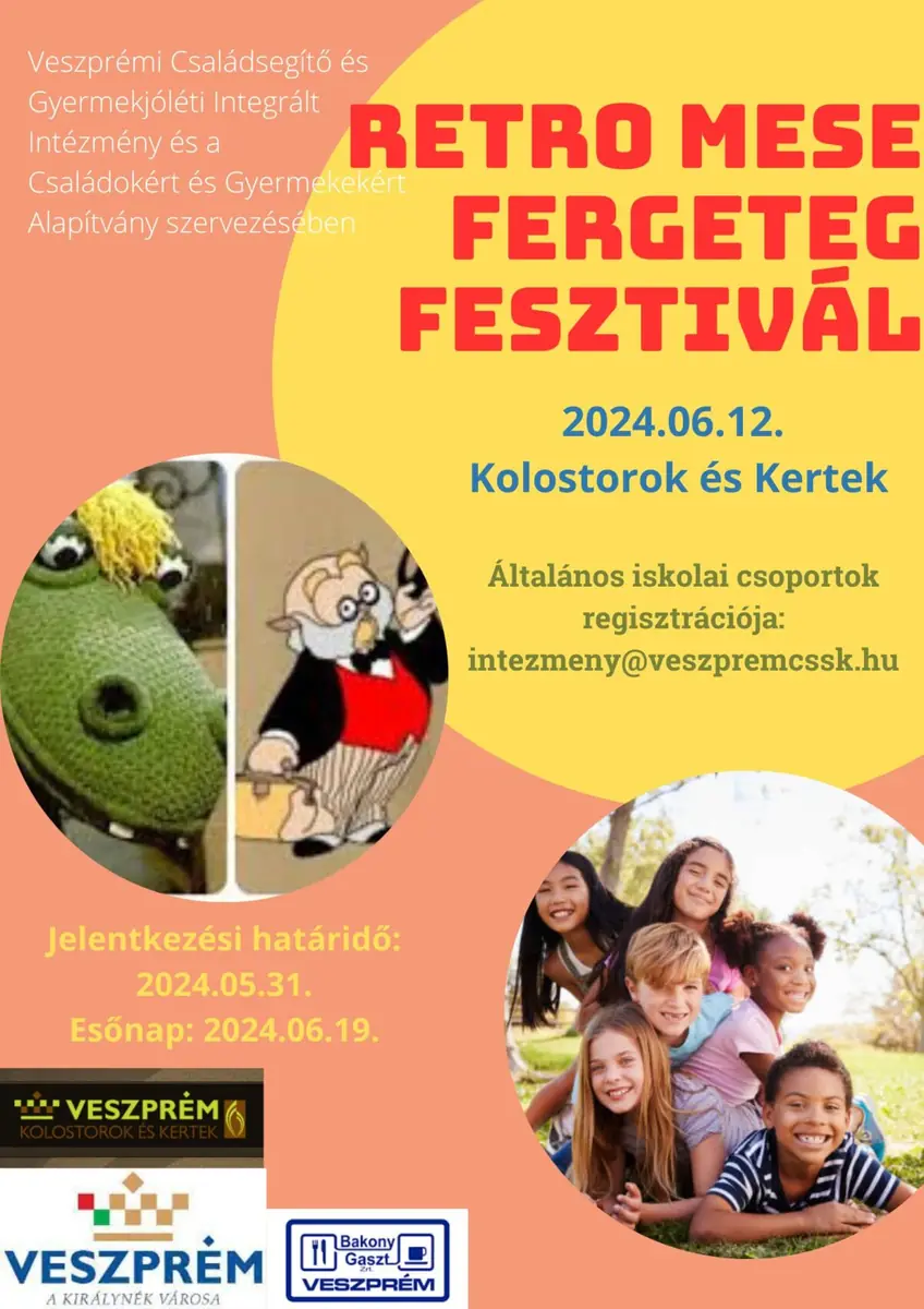 Retro Mese Fergeteg Fesztivál — Jutasi Köztér - Érted Ifjúsági Klub, Veszprém