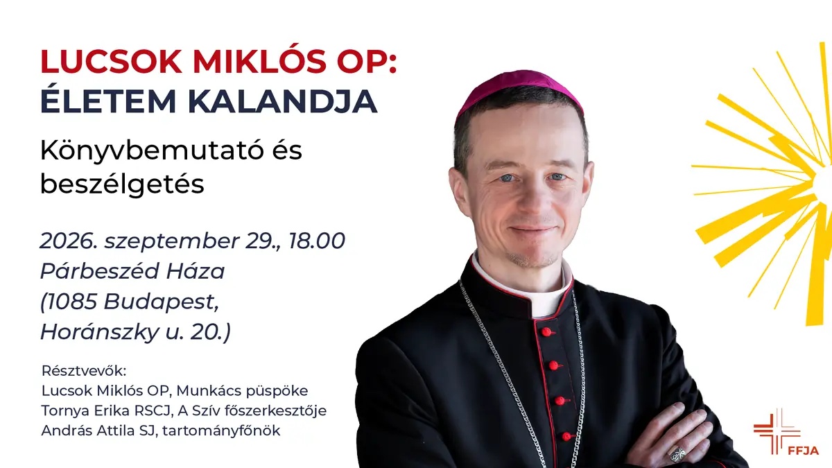 Lucsok Miklós OP: Életem kalandja // könyvbemutató és beszélgetés · Párbeszéd Háza, Budapest