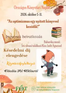 Családi kézműves szombatok — Fóti Városi Könyvtár És Információs Központ, Fót