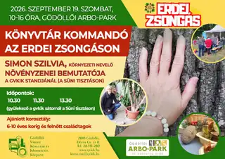 Könyvtár Kommandó az Erdei Zsongáson