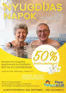 2026.09.01.-2026.12.31.-ig Nyugdíjas napok