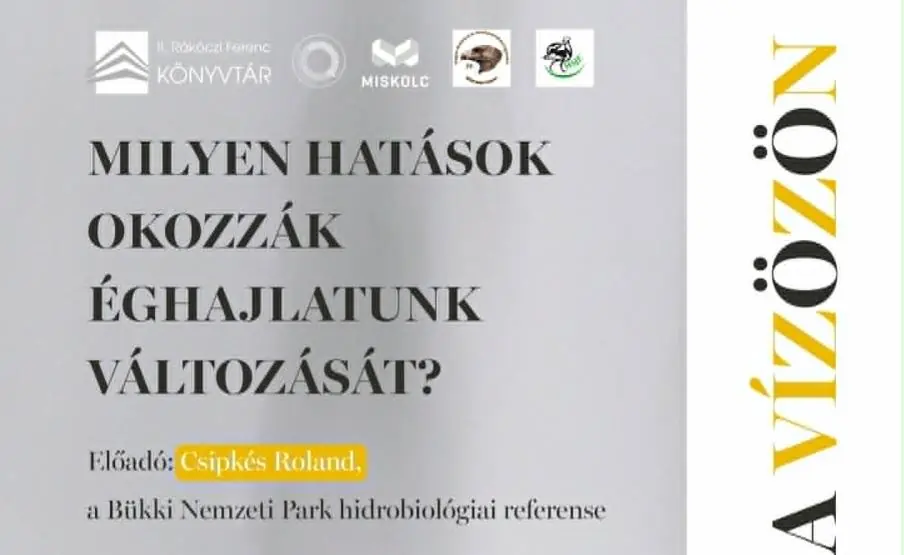 Mögöttünk a vízözön - Csipkés Roland előadása · Önetető, Budapest