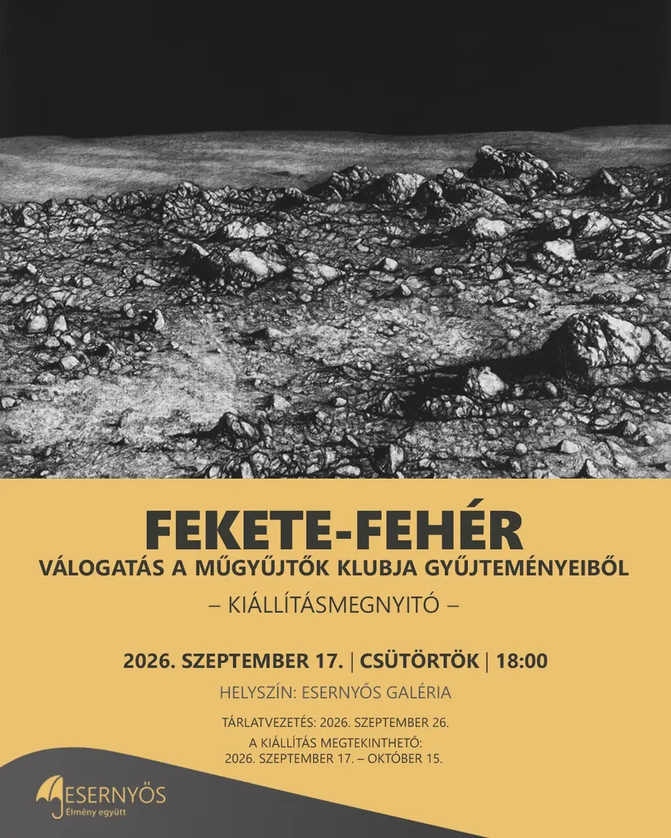 FEKETE-FEHÉR | Válogatás a Műgyűjtők Klubja gyűjteményeiből — Budapest Főváros Iii. Kerület Óbuda-Békásmegyer Önkormányzata – Polgármesteri Hivatal, Budapest