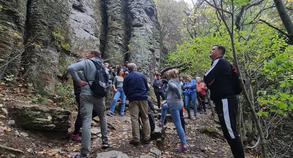 Őszi vezetett túra a Szent György-hegyen — Szent Imre-Templom, Badacsonytomaj