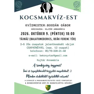 Kocsmakvíz est