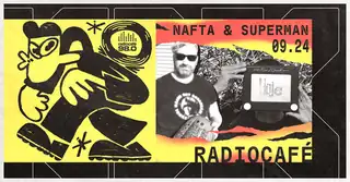 radiocafé rezidensek a Kertben: Nafta és Superman