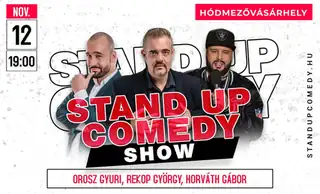 Stand up comedy show – Orosz Gyuri, Rekop György, Horváth Gábor – 2026.11.12.