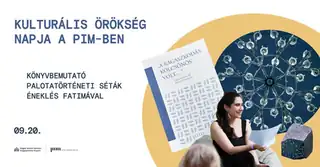 Kulturális Örökség Napja a PIM-ben
