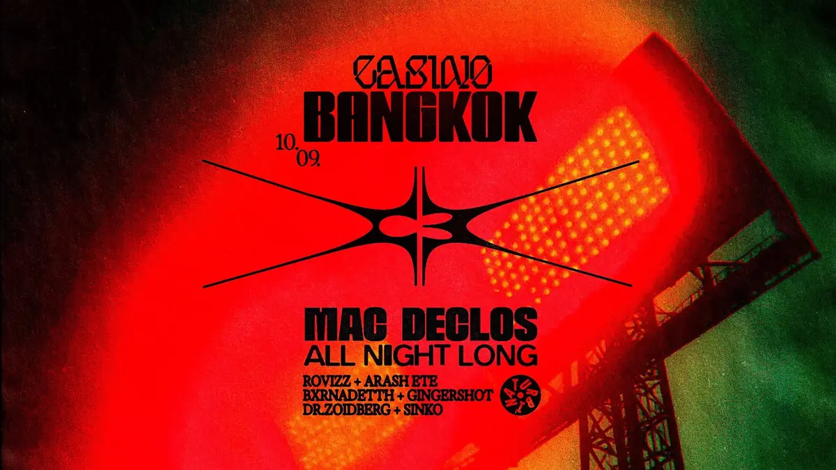 CASINO BANGKOK X TURBINA W/ MAC DECLOS · Turbina, Budapest