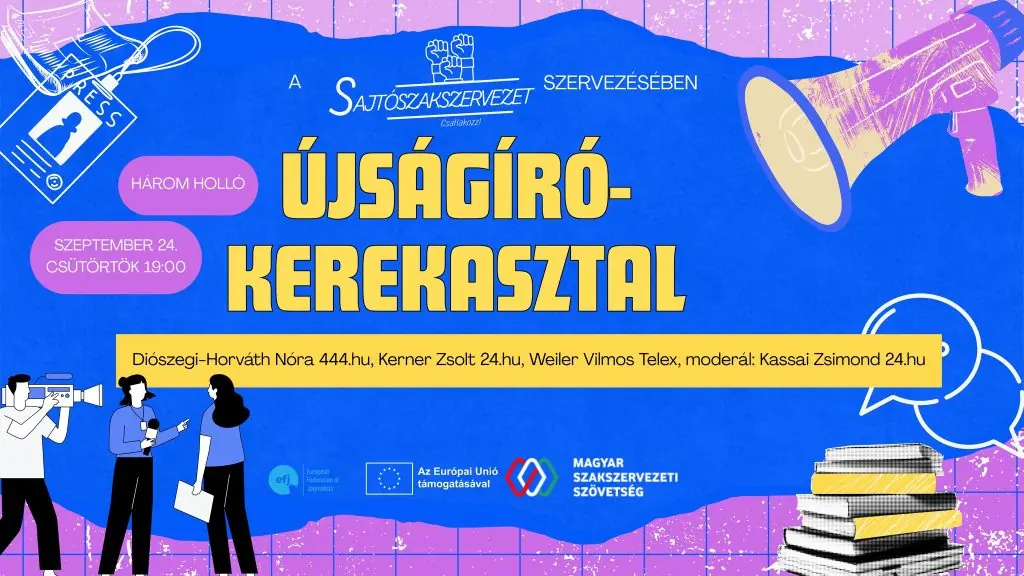 Újságíró-kerekasztal · Három Holló / Drei Raben, Budapest