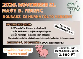 NagyB. Ferenc Kolbász- és hurkatöltő verseny