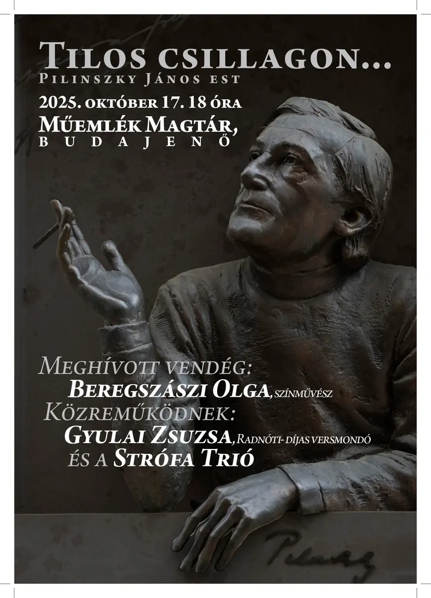 Pilinszky János est a Magtárban — Budajenő, Budajenő