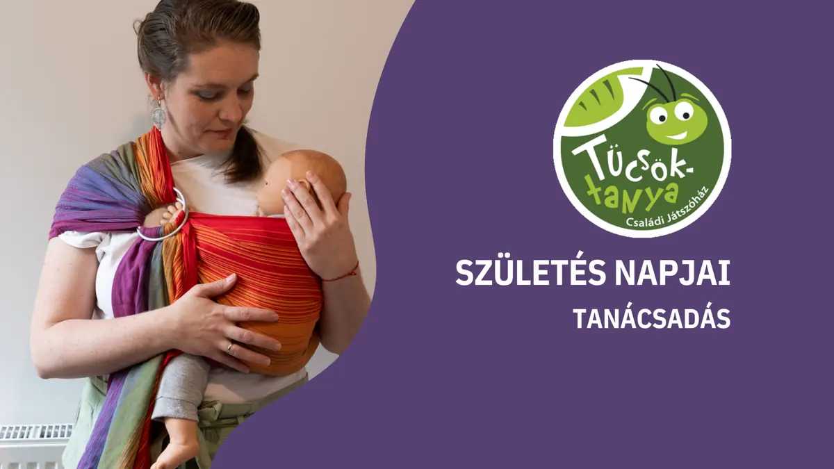 Születés Napjai: Hordozós tanácsadás · Tücsöktanya, Budapest