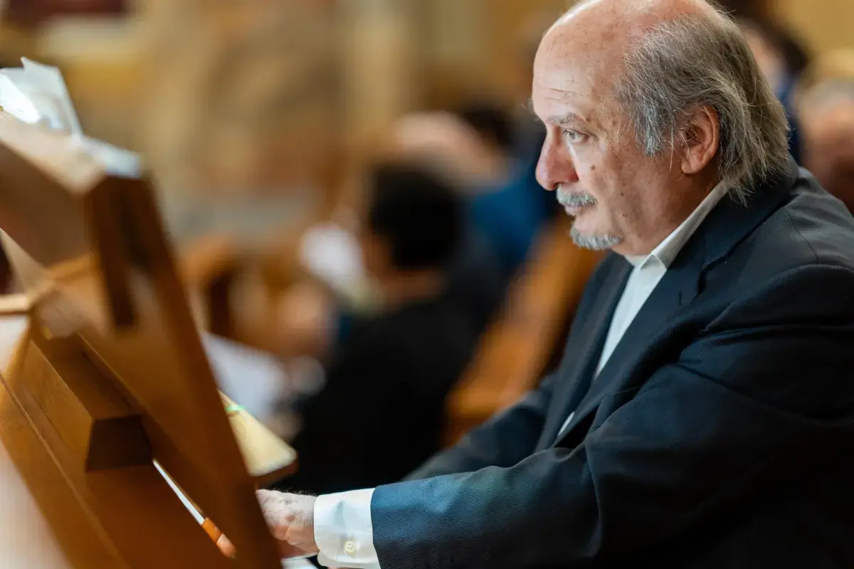 Német, olasz és francia orgonazene – Ennio Cominetti koncertje — assisi szent ferenc-templom, Budapest