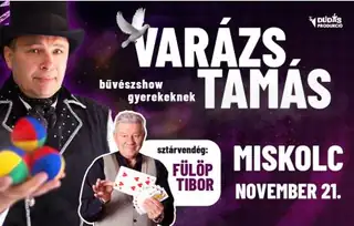 Varázs Tamás bűvészshow gyerekeknek
