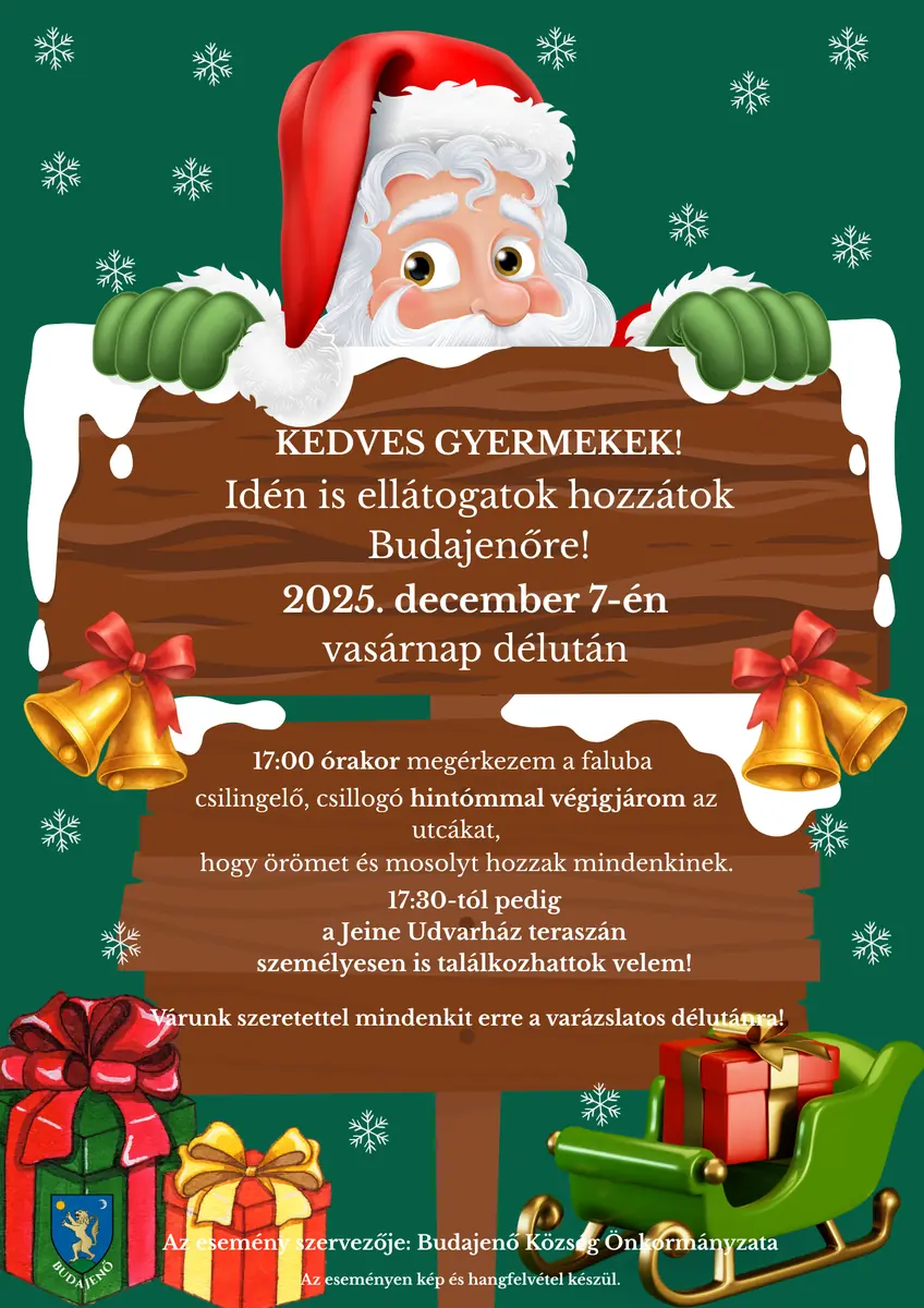 Mikulás ünnepség — Budajenő, Budajenő