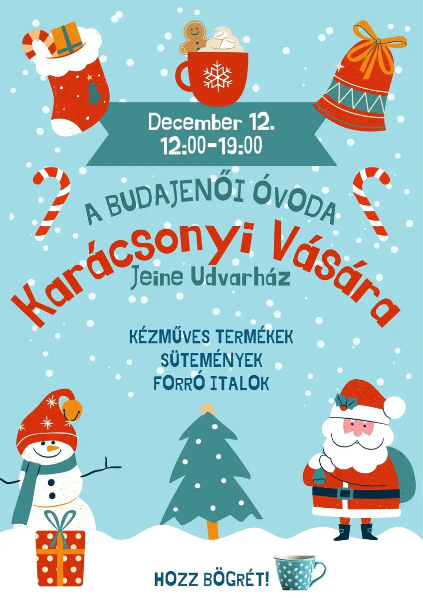 Budajenői Óvoda karácsonyi vására — Budajenő, Budajenő