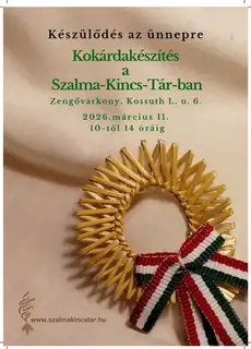 Kokárdakészítés – március 11. 10-14:00