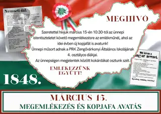 Megemlékezés – március 15. 10:30