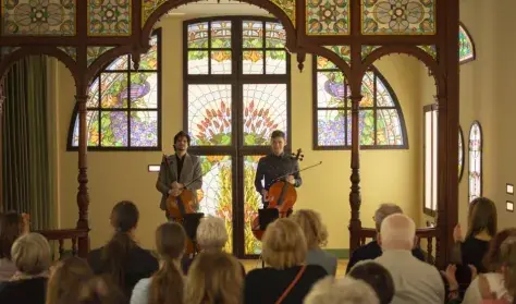 Róth Szalon: klasszikus zenei koncert // Clara Bystrand és Markovich Mónika — róth miksa emlékház, Budapest