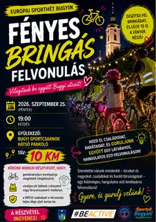Fényes bringás felvonulás