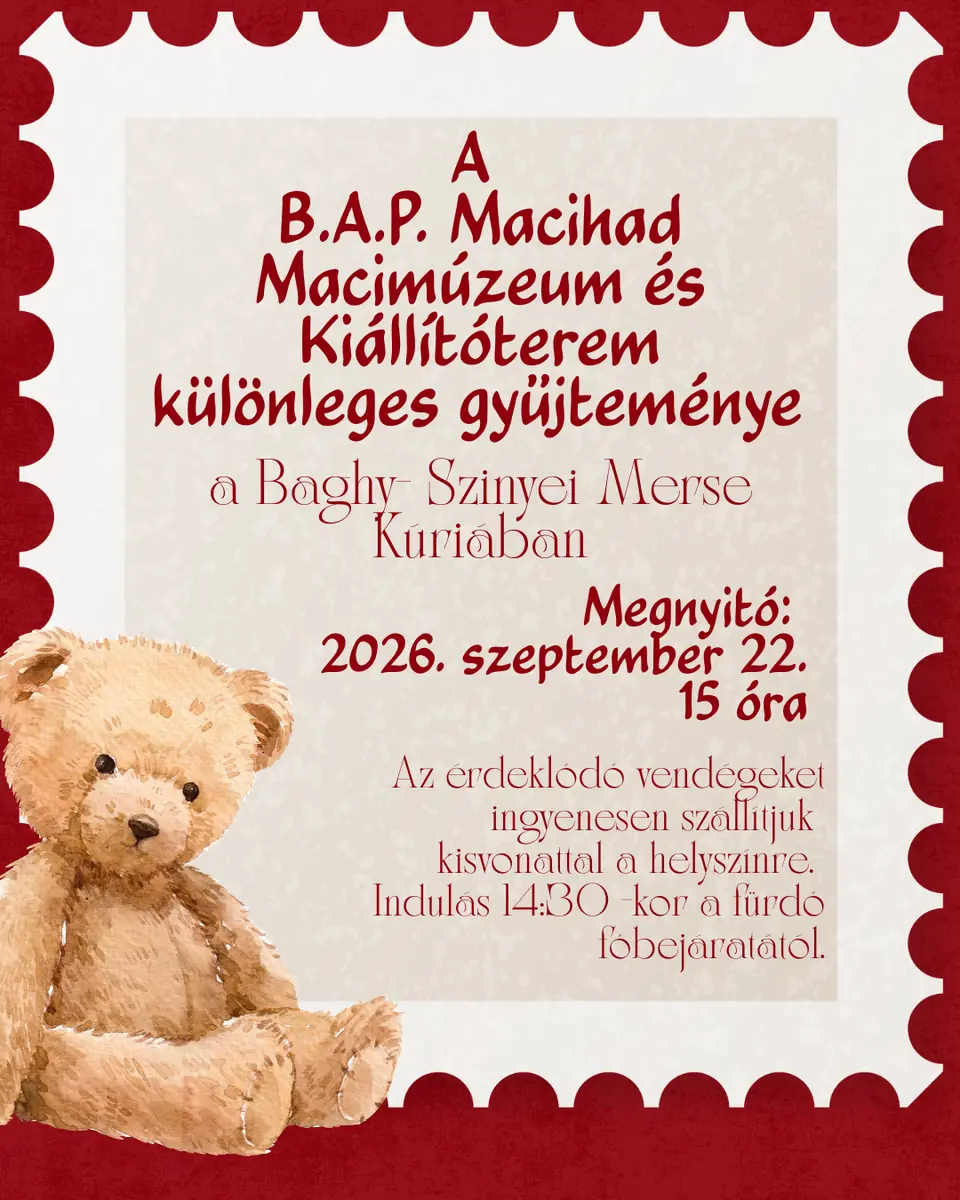 Maci kiállítás a Kúriában · Cserkeszőlő, Cserkeszőlő