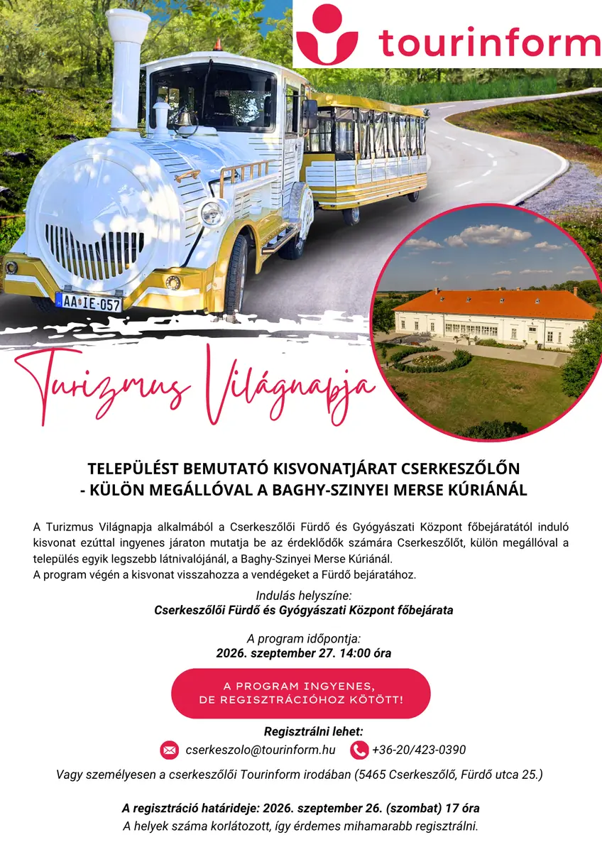 Turizmus Világnapja — Cserkeszőlő, Cserkeszőlő