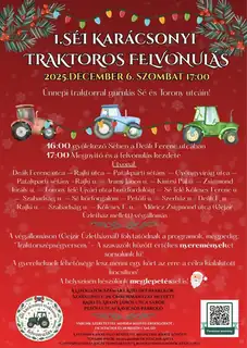 I. Séi Karácsonyi Traktoros Felvonulás